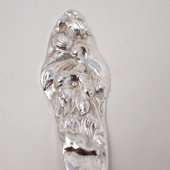 Raimond Tomato Server Silverplate Ornate Vintage Table Setting Vintage Floral - Picture 6 of 14